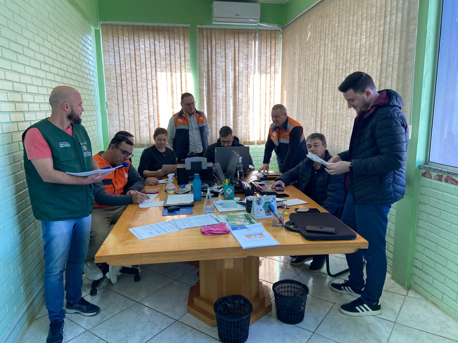 Município de Maximiliano de Almeida realiza consulta pública e exercício simulado do Plano Municipal de Contingência