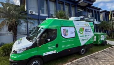 Nova Unidade Odontol�gica M�vel chega para ampliar atendimentos em Maximiliano de Almeida